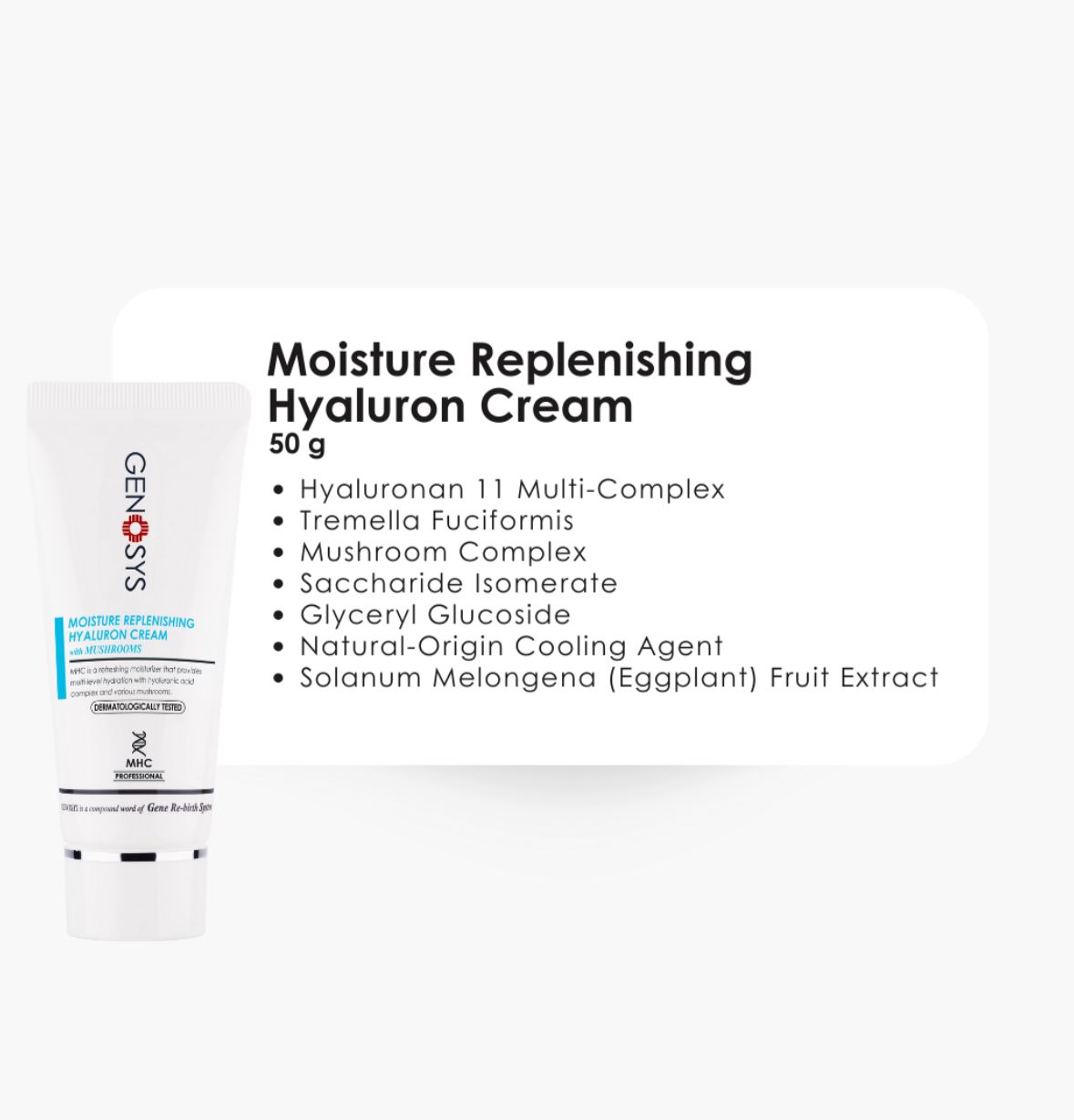 Moisture Replenishing Hyaluron Cream